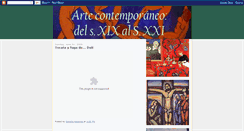 Desktop Screenshot of contemporaneablogarte.blogspot.com