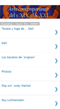 Mobile Screenshot of contemporaneablogarte.blogspot.com