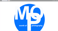 Desktop Screenshot of monthofphotography.blogspot.com