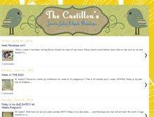 Tablet Screenshot of jamieandjuliecastillon.blogspot.com