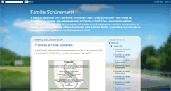 Desktop Screenshot of familiaschunemann.blogspot.com