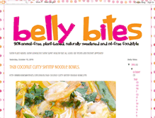 Tablet Screenshot of bellybites.blogspot.com