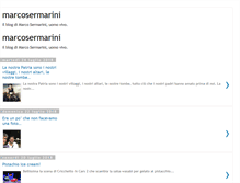 Tablet Screenshot of marcosermarini.blogspot.com
