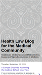 Mobile Screenshot of erdochealthlawblog.blogspot.com