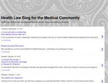 Tablet Screenshot of erdochealthlawblog.blogspot.com