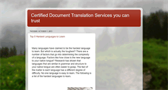 Desktop Screenshot of nci-translation.blogspot.com