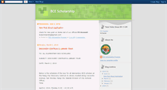 Desktop Screenshot of bcescholars.blogspot.com