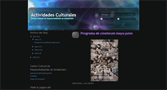 Desktop Screenshot of cch-actividades-culturales.blogspot.com
