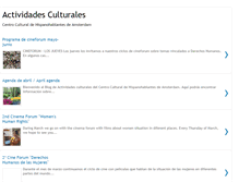 Tablet Screenshot of cch-actividades-culturales.blogspot.com