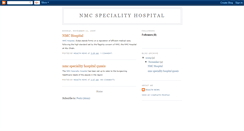 Desktop Screenshot of nmcspecialityhospital.blogspot.com