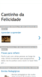 Mobile Screenshot of cantinhofelicidade.blogspot.com