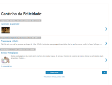 Tablet Screenshot of cantinhofelicidade.blogspot.com