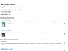 Tablet Screenshot of mesinabsensikm.blogspot.com