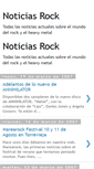 Mobile Screenshot of noticias-rock.blogspot.com