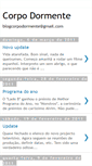 Mobile Screenshot of corpodormente.blogspot.com