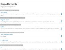 Tablet Screenshot of corpodormente.blogspot.com