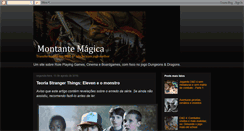 Desktop Screenshot of montantemagica.blogspot.com