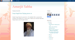 Desktop Screenshot of amarjit-sabha.blogspot.com