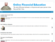 Tablet Screenshot of onlinefinancialeducation.blogspot.com
