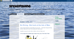 Desktop Screenshot of fishingbyspear.blogspot.com