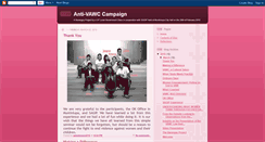 Desktop Screenshot of anti-vawc.blogspot.com