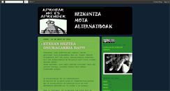 Desktop Screenshot of iraiatxo9.blogspot.com