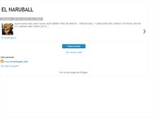 Tablet Screenshot of narutoball.blogspot.com