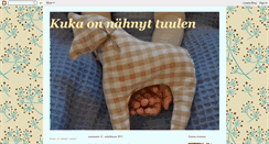 Desktop Screenshot of kukaonnahnuttuulen.blogspot.com