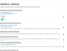 Tablet Screenshot of estudiabellezayestetica.blogspot.com