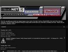 Tablet Screenshot of blackboxintelcenter.blogspot.com