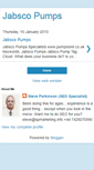 Mobile Screenshot of jabscopumps.blogspot.com