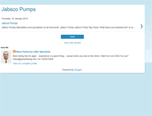 Tablet Screenshot of jabscopumps.blogspot.com