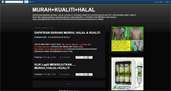 Desktop Screenshot of murahkualiti.blogspot.com