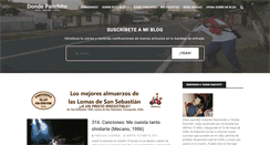 Desktop Screenshot of dondepanchito.blogspot.com