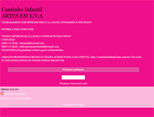 Tablet Screenshot of cantinhoinfantil01.blogspot.com