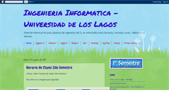 Desktop Screenshot of informaticaviernes2011.blogspot.com