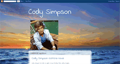 Desktop Screenshot of cody-simpson-i-love-you.blogspot.com