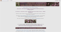 Desktop Screenshot of lavanda-dekoracije.blogspot.com