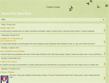 Tablet Screenshot of beautiful-barefeet.blogspot.com
