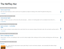 Tablet Screenshot of heffleyhut.blogspot.com