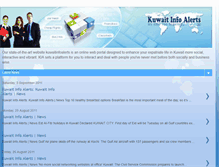 Tablet Screenshot of kuwaitinfoalerts.blogspot.com