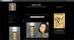 Desktop Screenshot of legend-movie-trailer.blogspot.com