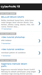 Mobile Screenshot of cyberholic18.blogspot.com