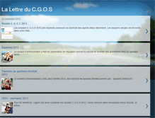 Tablet Screenshot of lettre-cgos.blogspot.com