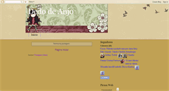 Desktop Screenshot of dedodeanjo.blogspot.com