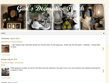 Tablet Screenshot of gailsdecorativetouch.blogspot.com