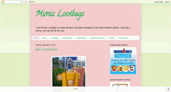 Desktop Screenshot of mimislootbags.blogspot.com