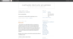 Desktop Screenshot of captainsquarters.blogspot.com