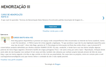 Tablet Screenshot of cursodememorizacao3.blogspot.com