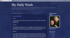 Desktop Screenshot of mydailywash.blogspot.com